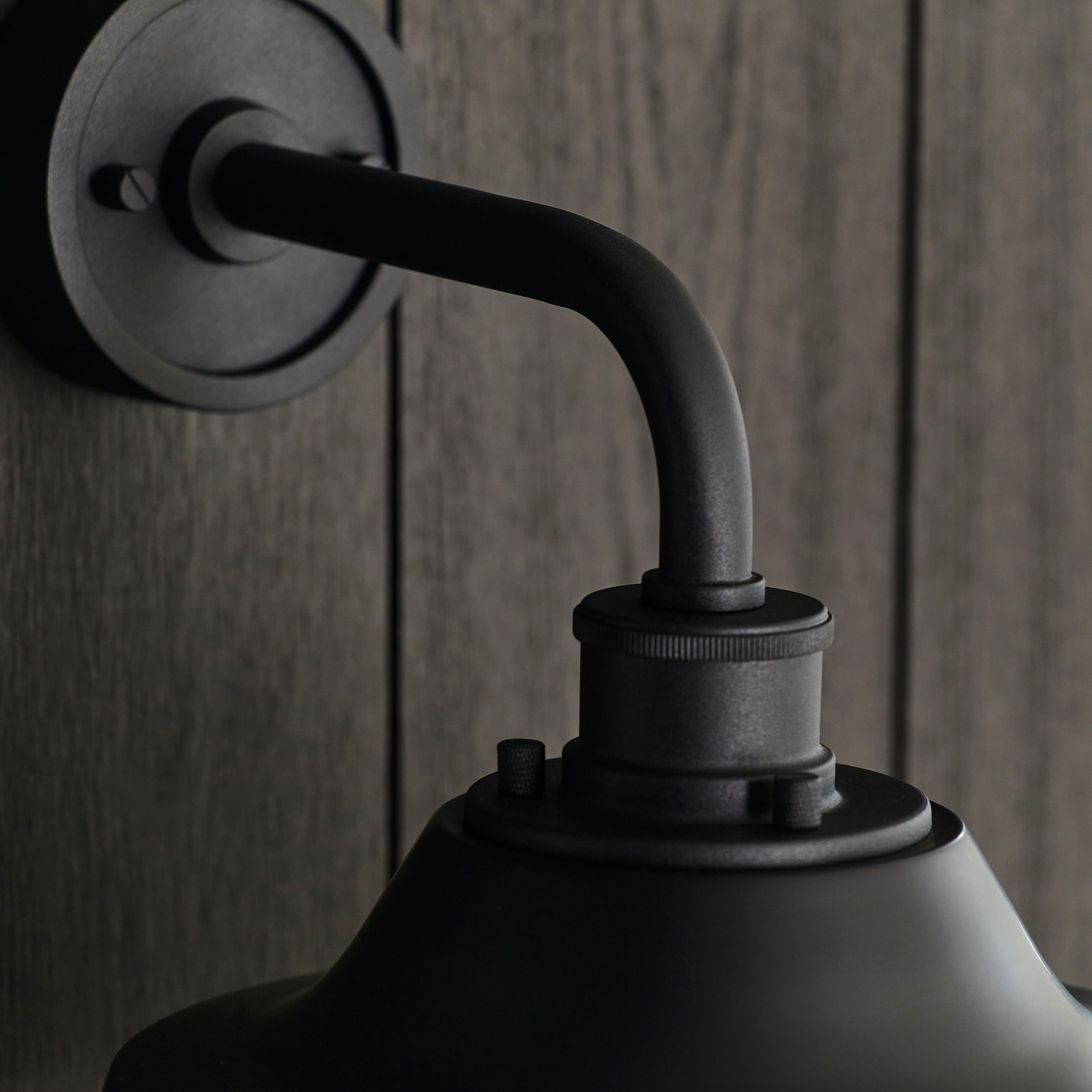 Astley Outdoor Wall Light in Matt Black - Durable & Weatherproof Exterior Lighting for Porch, Garden, and Patio