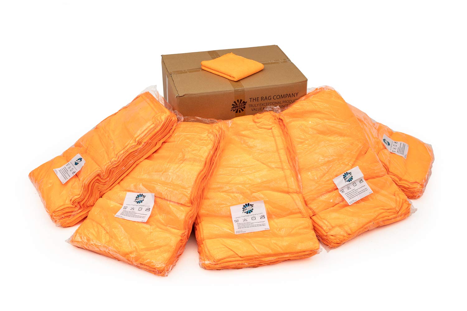The Rag Company - Premium 320gsm Microfiber Car Wash Towels (16