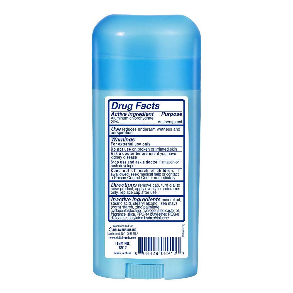 Clarisse Women's Deodorant Antiperspirant - Powder Fresh Scent, 2.5 oz, Long-Lasting Protection for Daily Use & Active Lifestyle