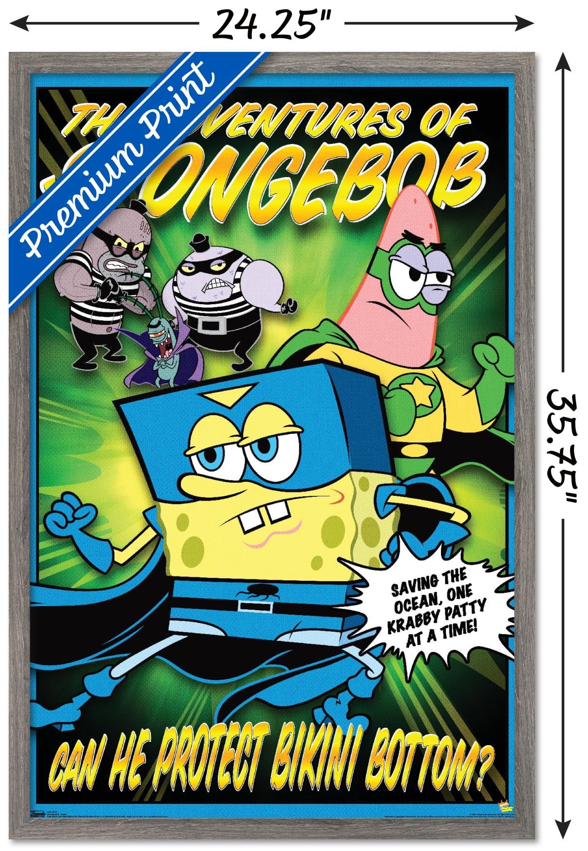 Trends International Nickelodeon Spongebob Funny Wall Poster - 22.375