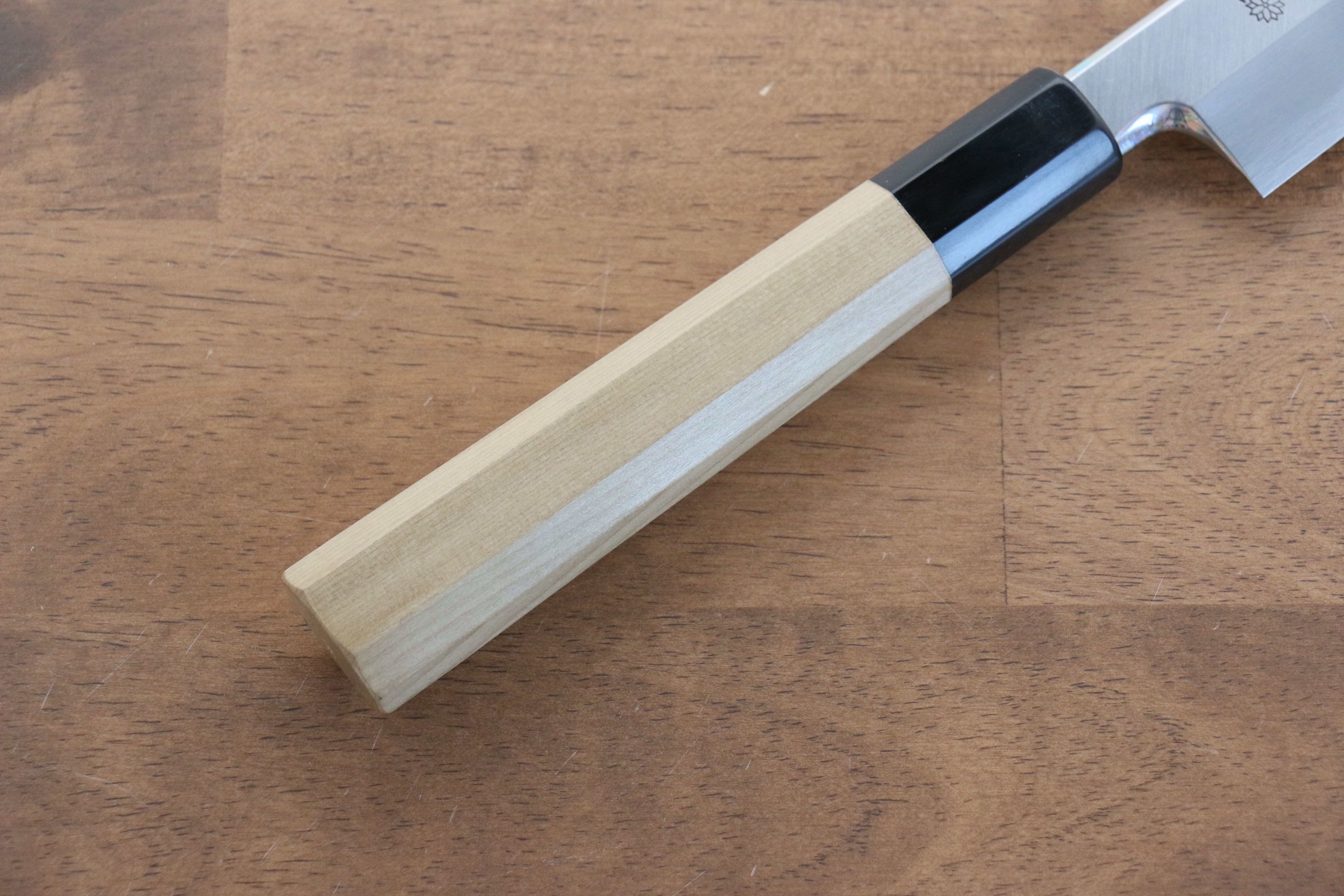 Premium Kikuzuki White Steel No.2 Kiritsuke Yanagiba Knife 300mm - Japanese Chef's Knife for Sushi, Sashimi & Precision Cutting - Magnolia Wood Handle - Professional Kitchen & Home Cooking Essential