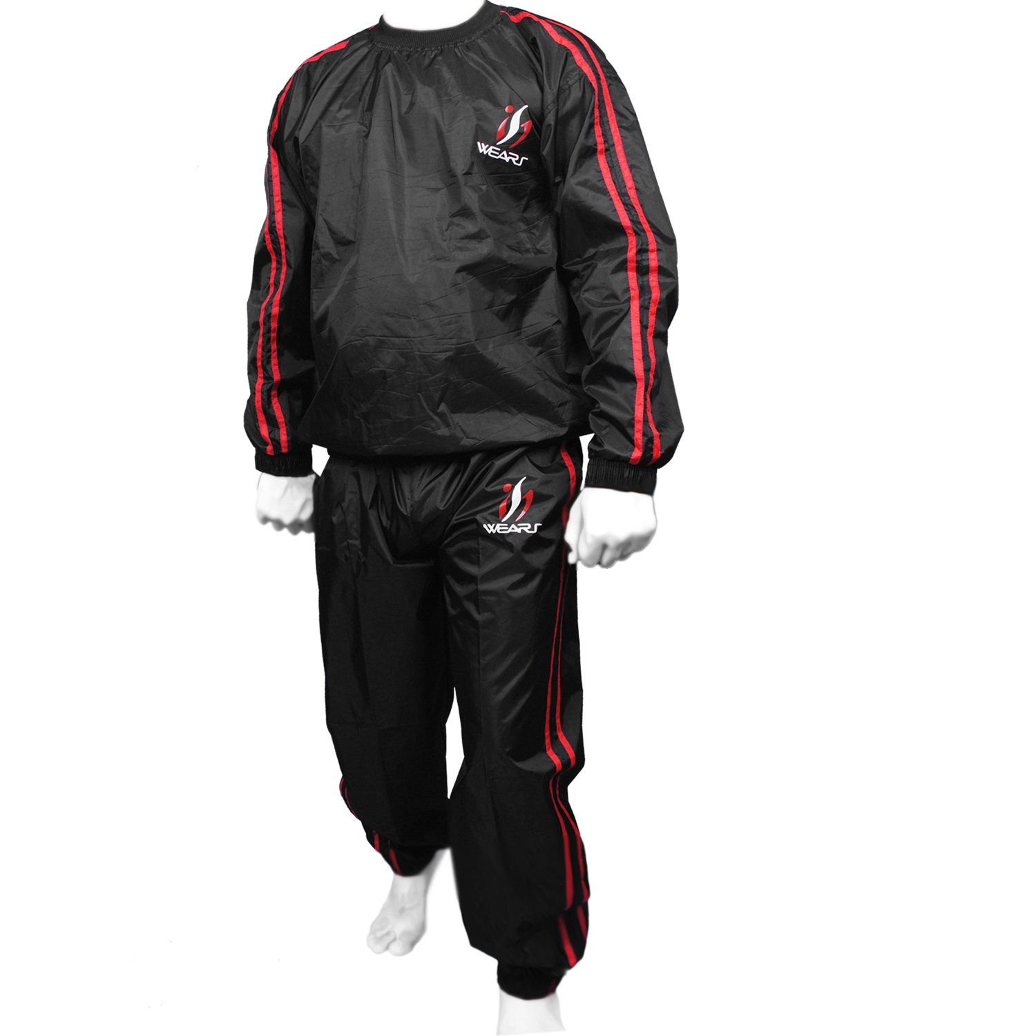 ISH Sports Heavy Duty Sauna Suit for Gym & Weight Loss - Sweatproof Workout Suit for Men & Women - Perfect for Running, Training & Fitness