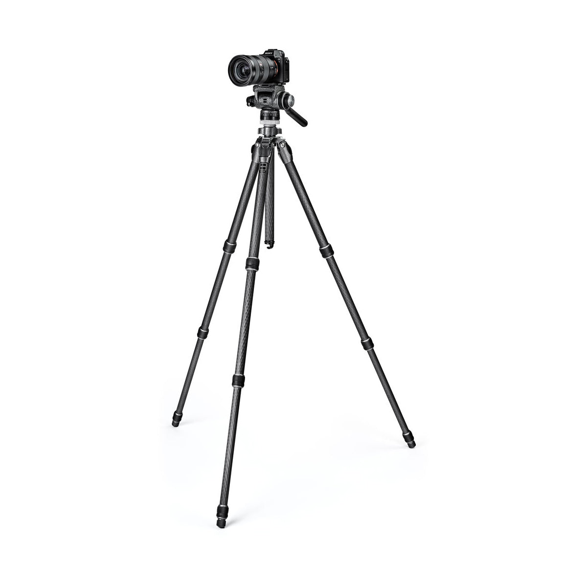 Gitzo 2-Way Fluid Video Head - Professional Tripod Head for Smooth Pan & Tilt Camera Movements - Perfect for Videography, Live Streaming & Outdoor Filming