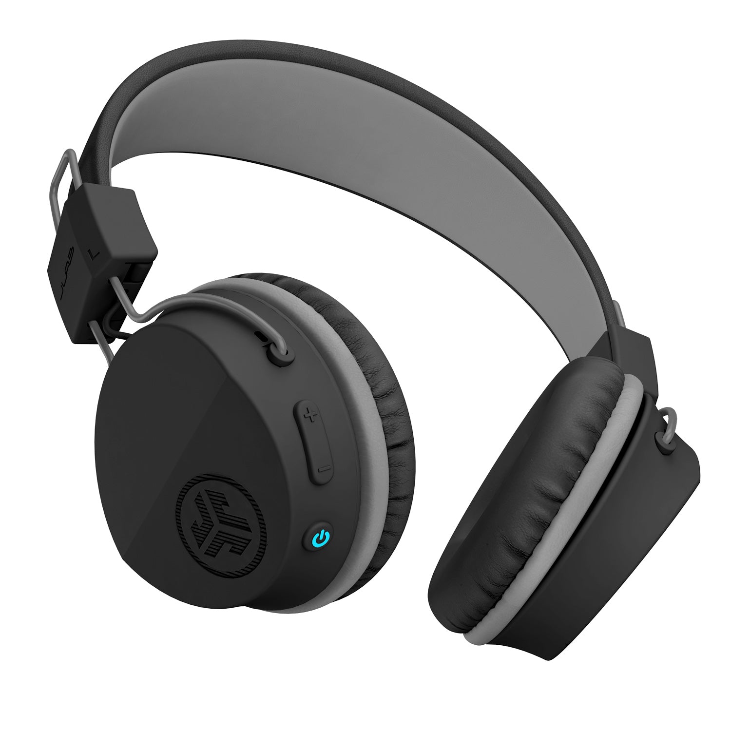 Wireless On-Ear Headphones with Neon Lights - Black | Bluetooth Headset for Gaming, Music & Travel
