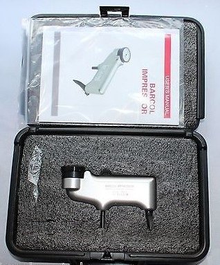 Portable Aluminum Alloy Hardness Tester - Gowe Barcol Impressor Meter | Accurate Metal Hardness Testing for Construction, Automotive & Industrial Applications