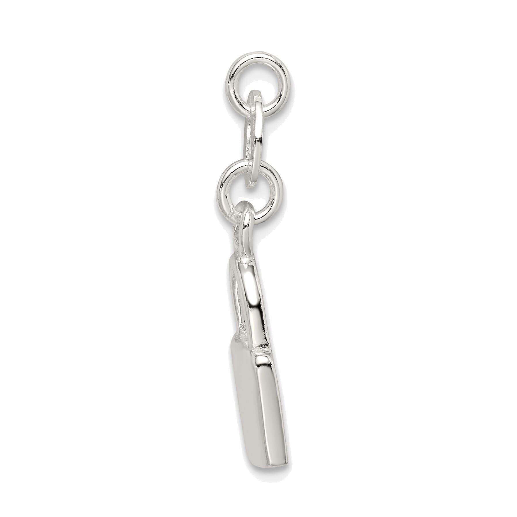 Sterling Silver Lock & Key Charm - Elegant Jewelry for Gifts & Special Occasions