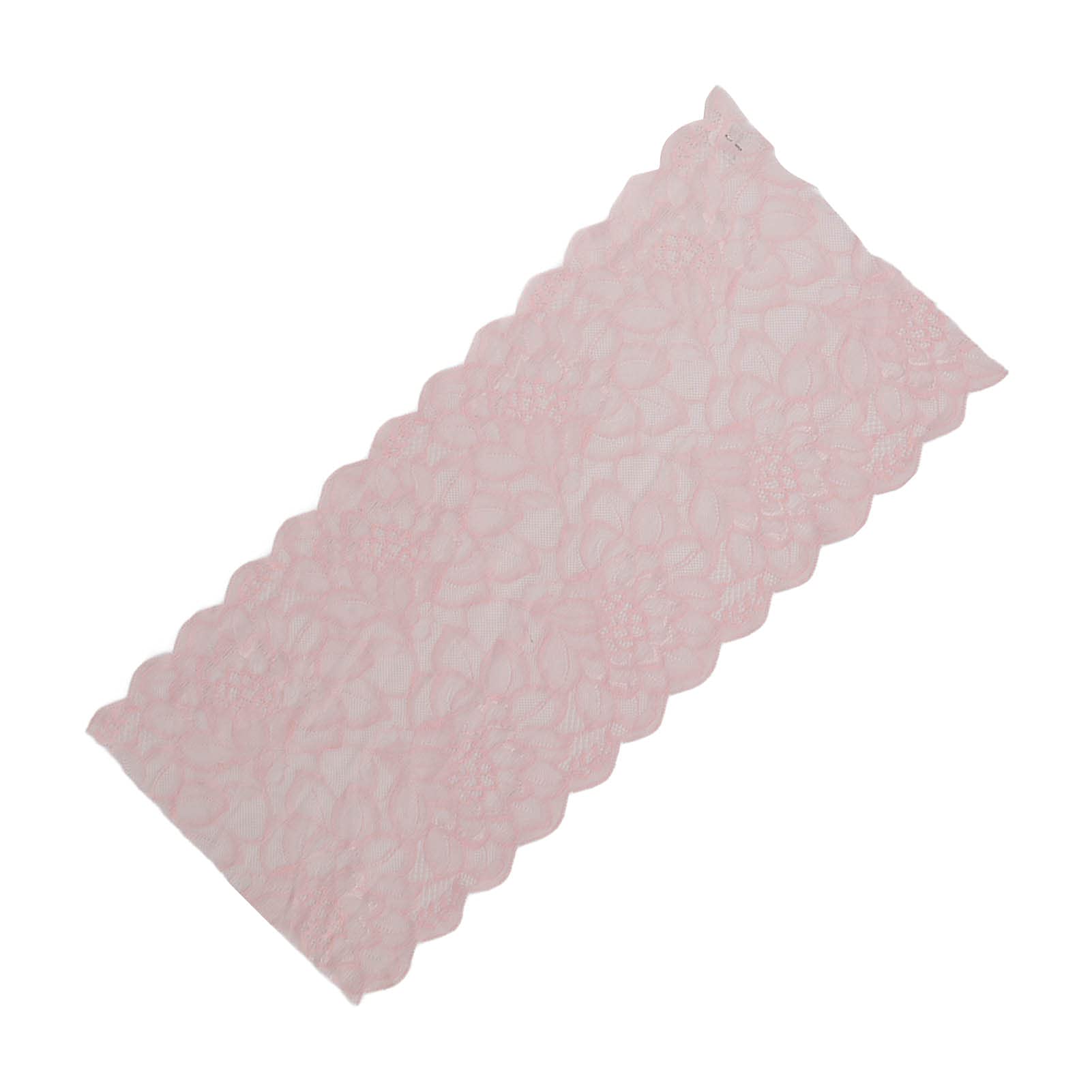 Elegant Lace Ribbon for DIY Crafts - Soft, Non-Irritating Trim for Nightgowns, Bags & Shoe Making (Pink) | Perfect for Wedding Dresses, Home Decor & Fashion Accessories
