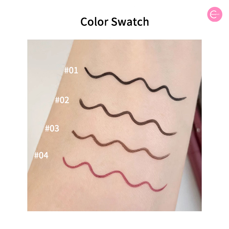 GELLA'S Ultra Fine Matte Eyeliner Pencil - Waterproof & Smudge Proof - Precise Winged Eyeliner for Professional Makeup - Perfect for Daily Use, Parties and Special Occasions
