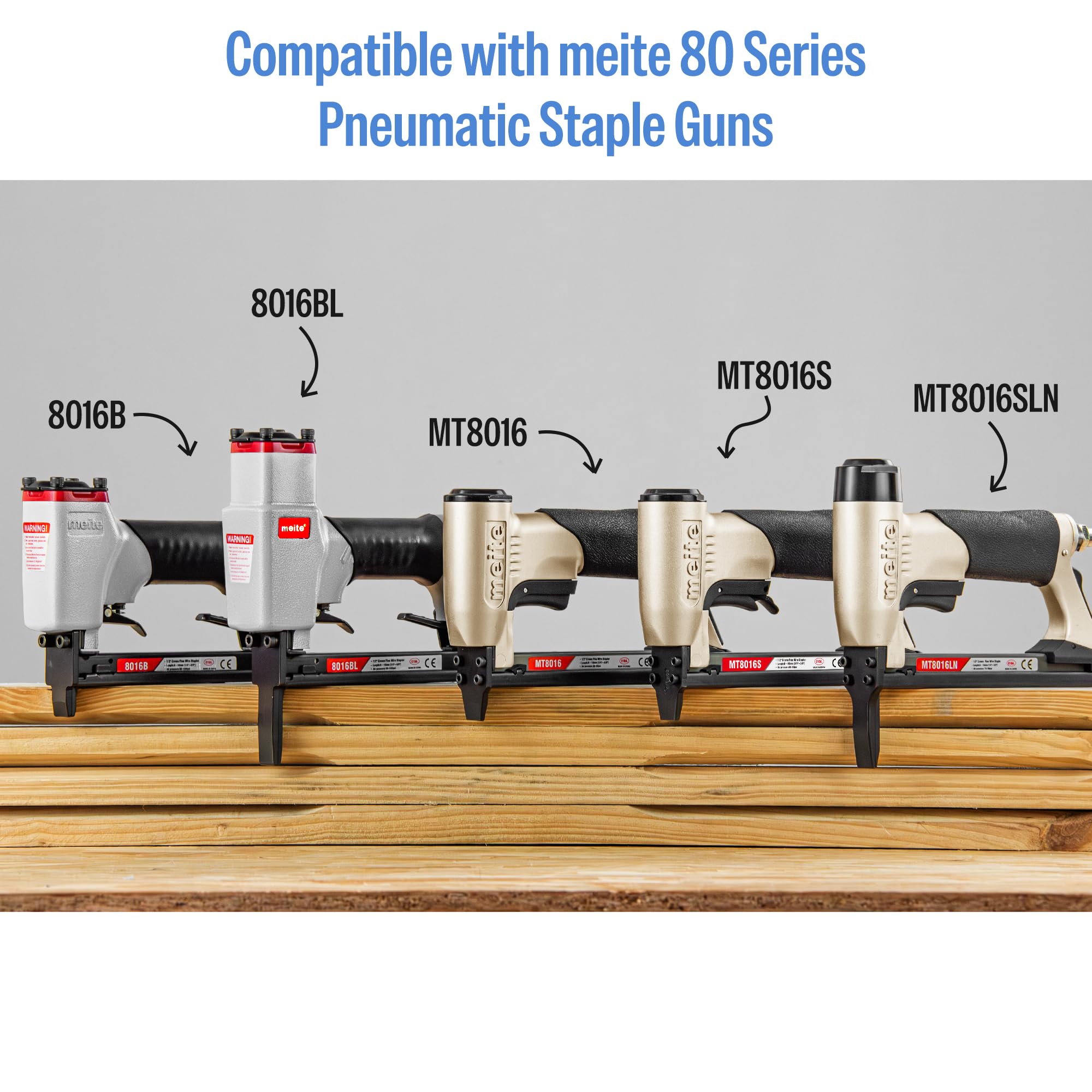 Meite 21 Gauge 1/2-Inch Crown 5/16-Inch Length Galvanized Upholstery Staples - Compatible with MT8016 Stapler (10 Boxes) - Perfect for Furniture Repair, DIY Upholstery Projects & Home Decor