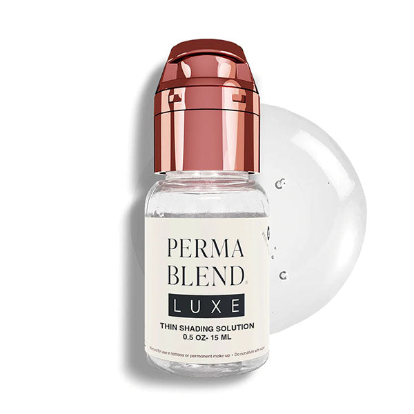 Perma Blend Luxe Thin Shading Solution Pigment - Professional Tattoo Ink for Realistic Shading & Fine Details | Perfect for Tattoo Artists & Permanent Makeup