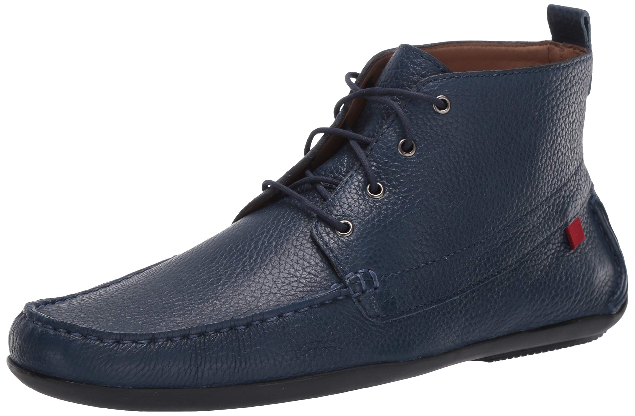 Marc Joseph New York Men's Genuine Leather Luxury Driving Ankle Boots with Laces - Comfortable Casual & Dress Shoes for Work, Travel and Night Out