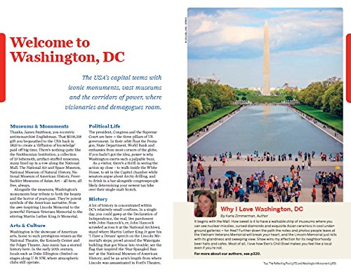 Lonely Planet Washington DC Travel Guide 2024 - Best Attractions, Maps & Insider Tips | Perfect for Family Vacations & Solo Adventures