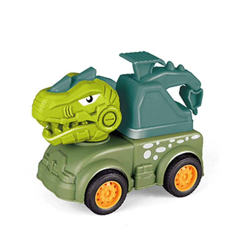 Dinosaur Transport Truck Toy Set - Friction Powered Car Carrier with Dino Toys for Kids | Boys & Girls Playtime | Pretend Play, Birthday Gifts, Educational STEM Fun