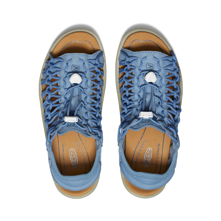 UNEEK II Women's Open Toe Sneakers - Coronet Blue/Plaza Taupe | Comfortable Walking Shoes for Outdoor Activities & Casual Wear