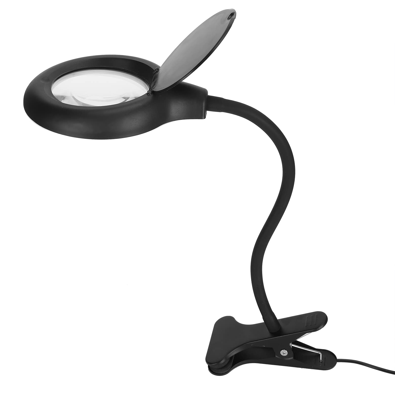 01 LED Magnifier Lamp with 40 Energy-Saving SMD LED Beads - 360° Flexible Gooseneck for Electronics Repair, Reading & Hobby Lighting - Perfect for Jewelry Making, Watch Repair & Crafts