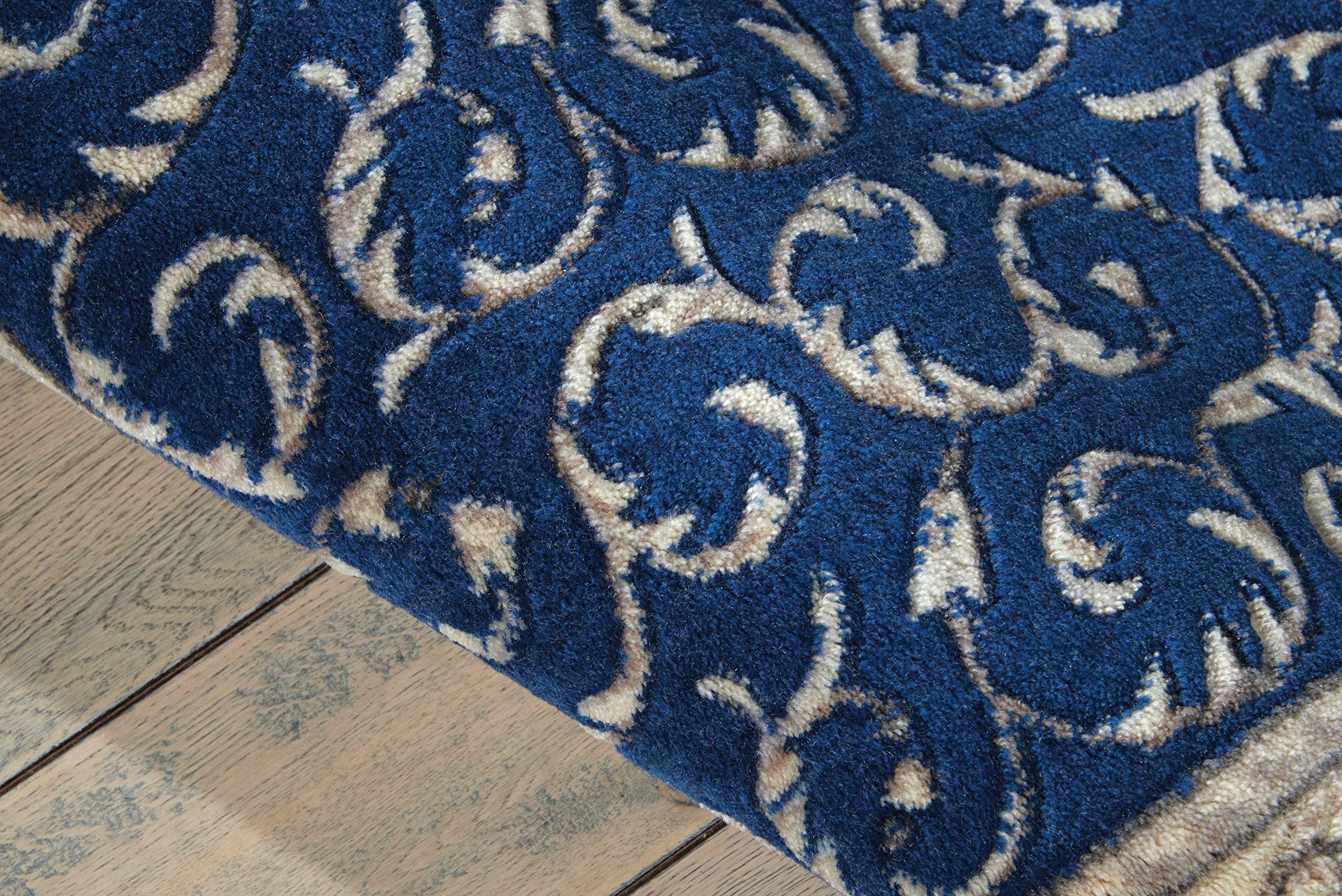 Nourison Somerset Traditional Navy 5'3