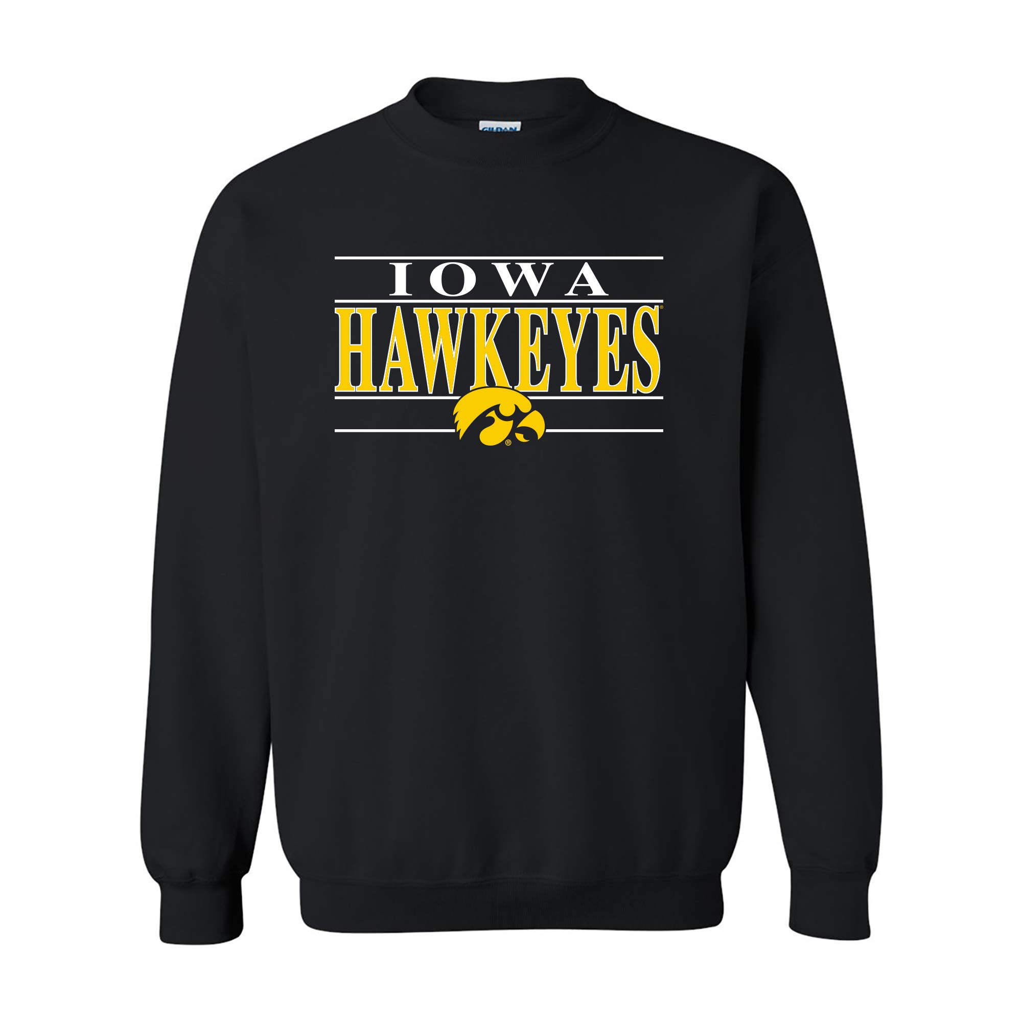 UGP Campus Apparel NCAA Team Color Crewneck Sweatshirt - Comfortable College & University Pullover for Game Day, School Spirit & Casual Wear