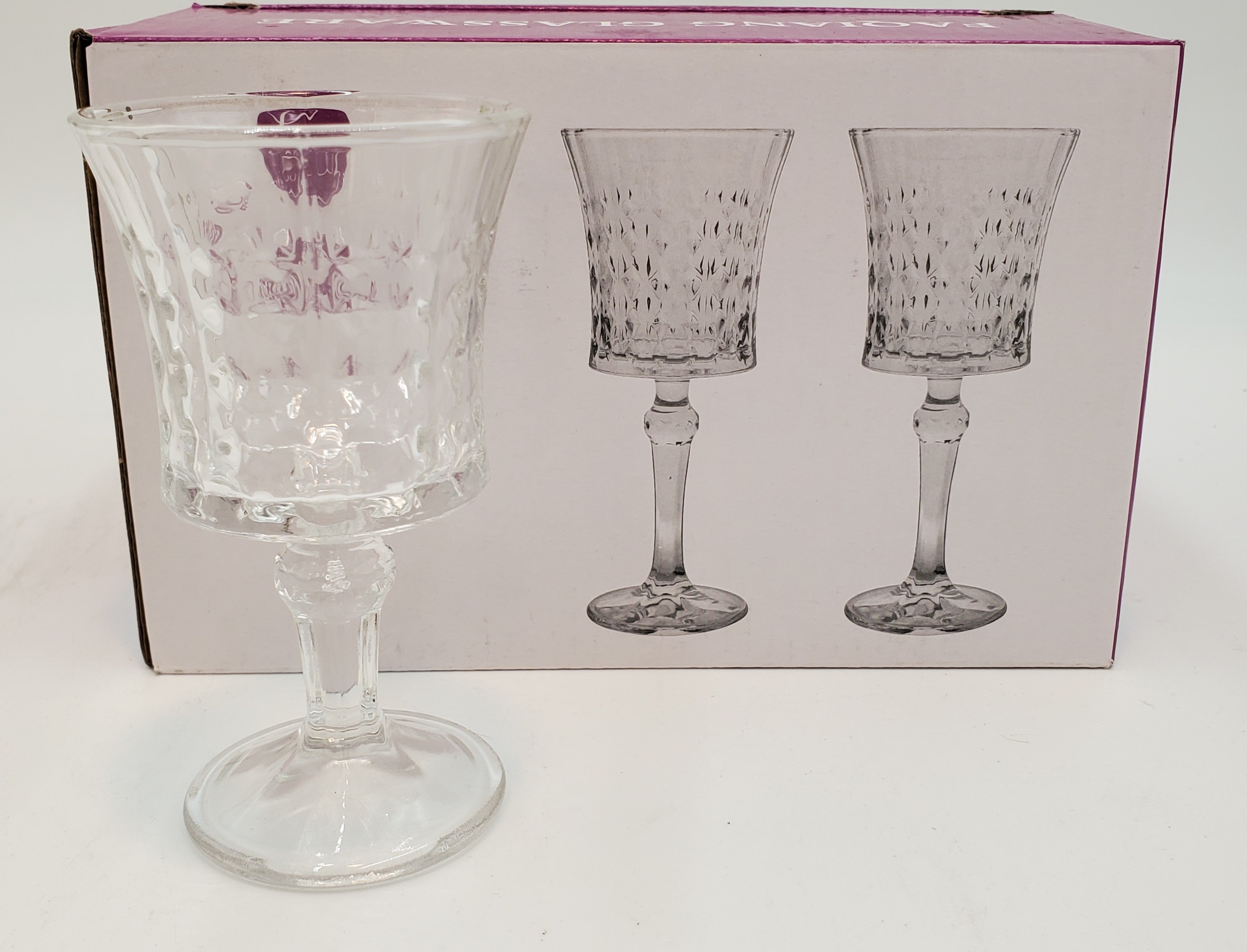Premium 6-Piece 2.2 oz Footed Liquor Glass Set - Elegant Whiskey, Bourbon & Liqueur Drinking Glasses for Home Bar, Parties & Gifts