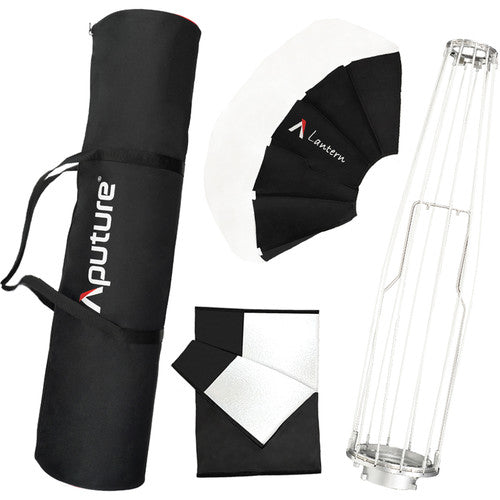 Aputure 2.2' Lantern Softbox - Professional Lighting Diffuser for Photography & Video Studio - Perfect for Portraits, Product Shots, and YouTube Content Creation