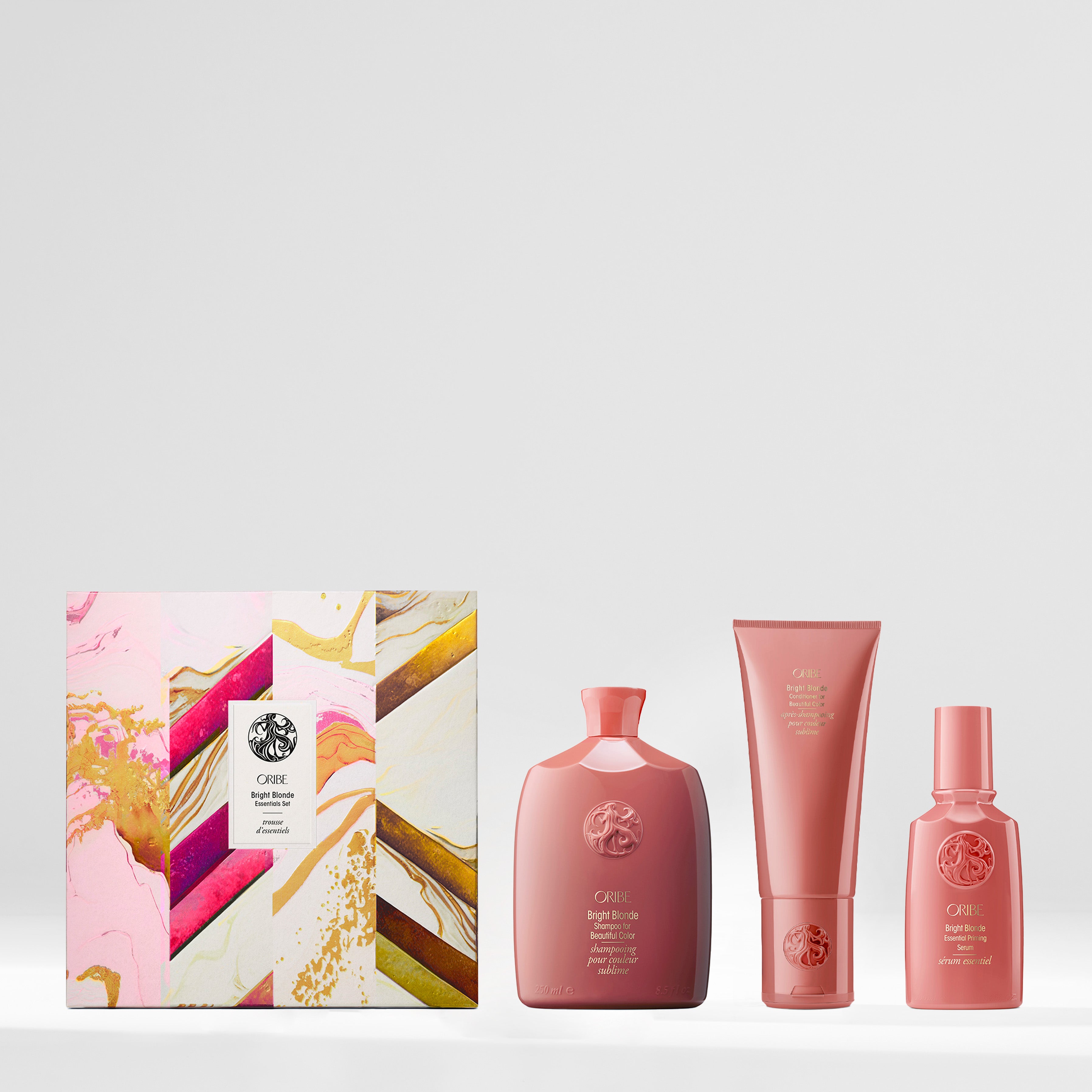 Bright Blonde Hair Care Essentials Set - Salon-Quality Shampoo, Conditioner & Treatment for Blonde Hair - Perfect for Daily Use, Salon Visits & At-Home Hair Care
