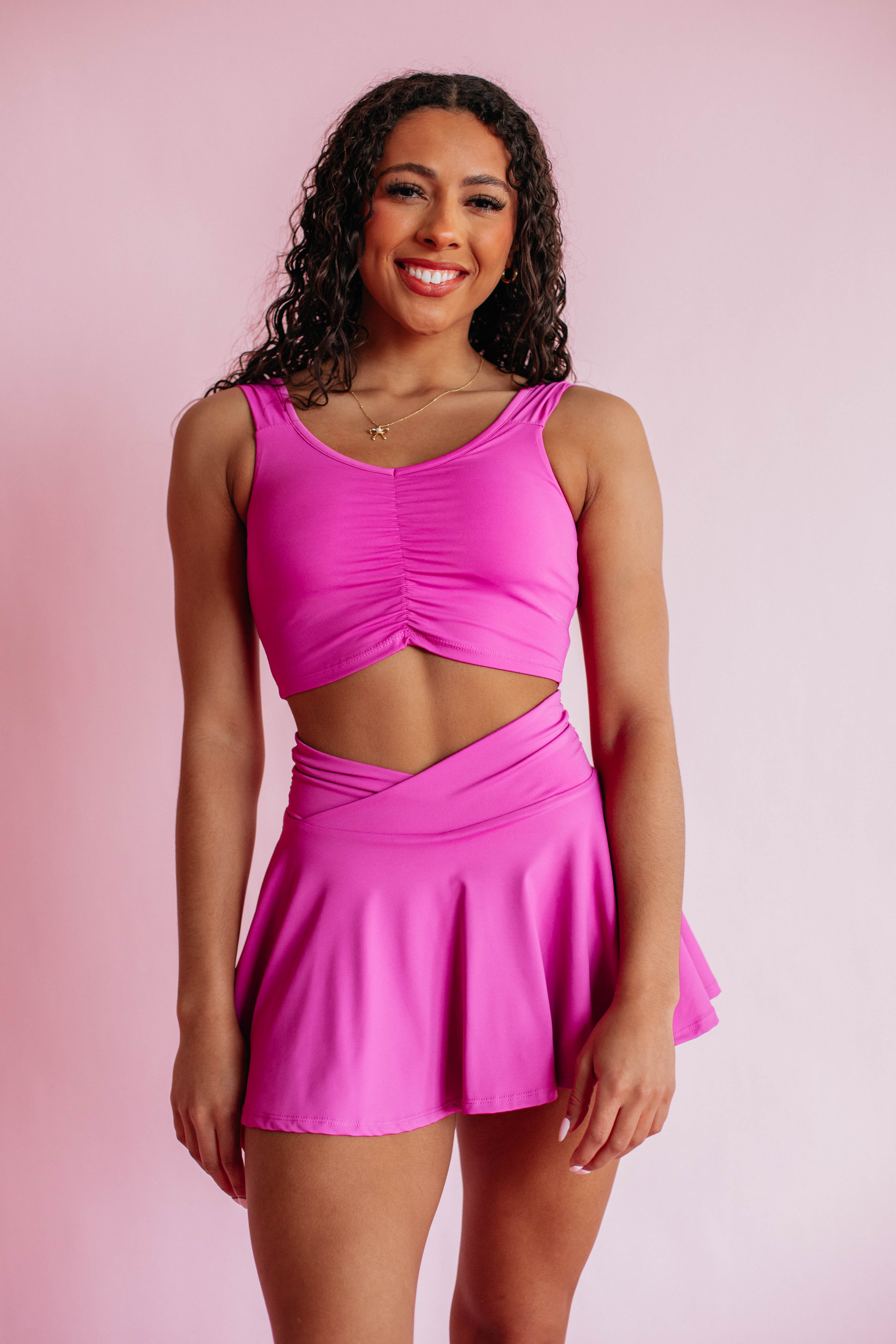 Iggy Active Top for Women - Breathable Workout Shirt, Comfortable Yoga Tee in Orchid Purple - Perfect for Gym, Running & Yoga
