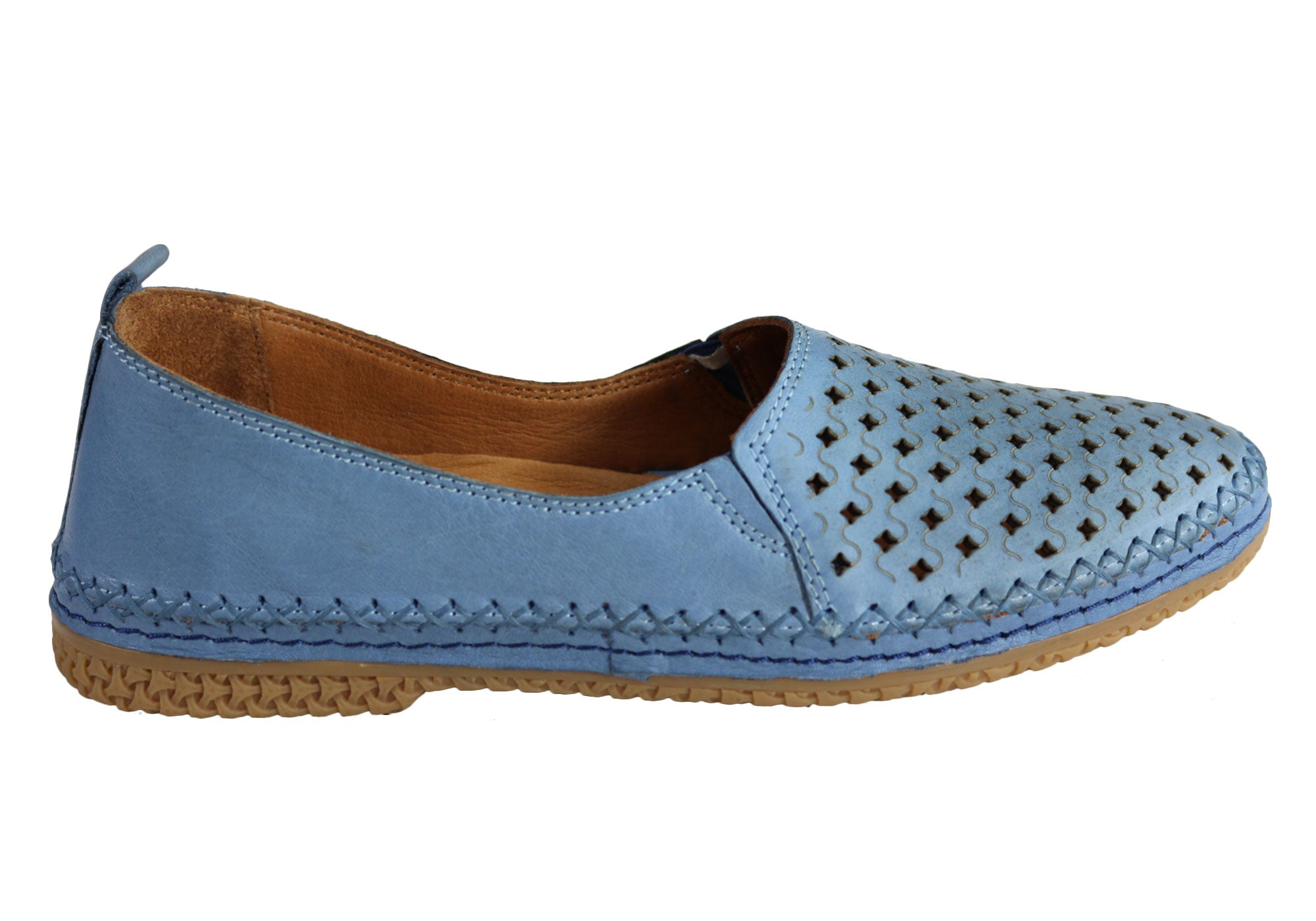 Orizonte Joy Women's Comfortable Soft Leather Flat Shoes - European Style Loafers for Casual Wear, Office & Walking