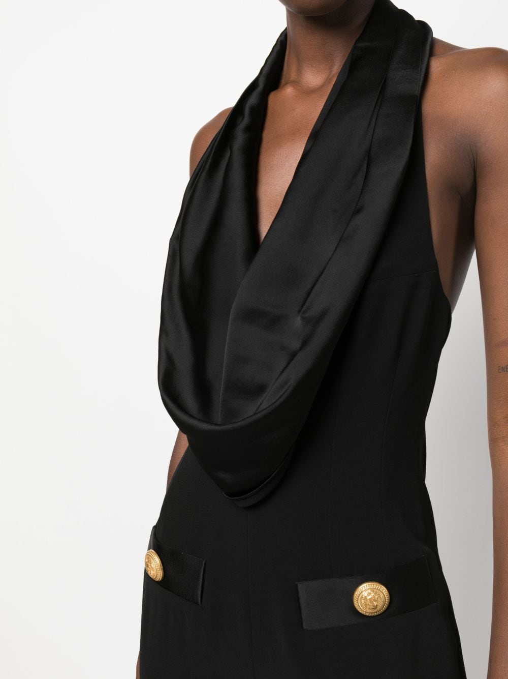 Balmain Black Dresses for Women | Elegant Evening Gowns & Party Dresses | Perfect for Weddings, Galas, and Formal Events