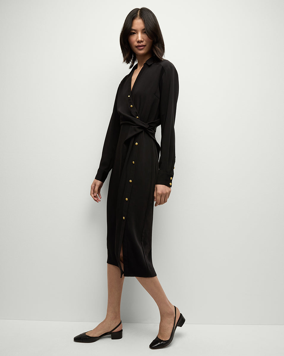 Wright Midi Dress for Women - Flowy Summer Casual Dress with Pockets | Perfect for Beach, Vacation & Everyday Wear
