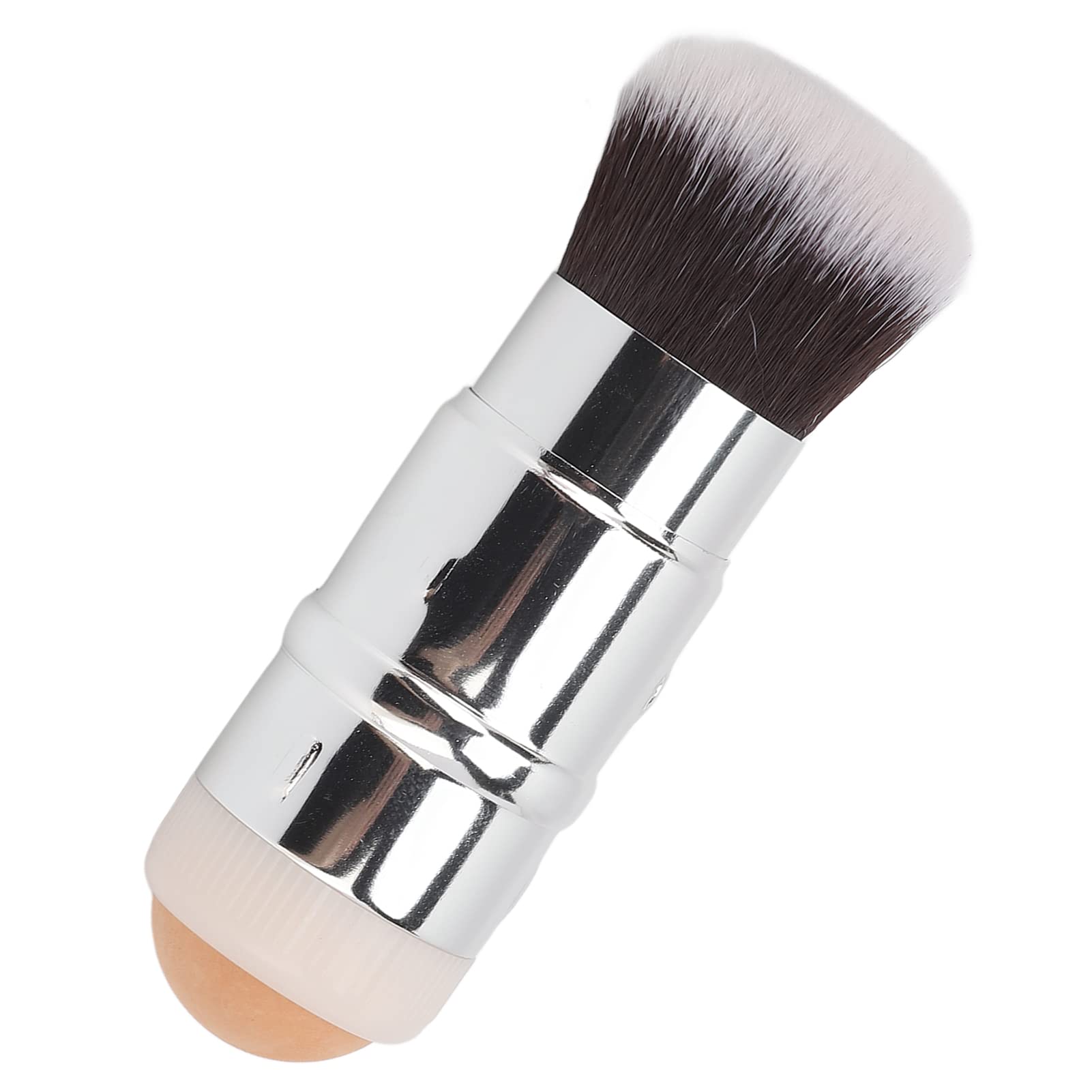 Double Headed Oil Absorbing Roller - Lightweight Detachable Retractable Volcanic Stone Face Roller with Brush, Washable for Travel & On-the-Go Skincare | Perfect for Oily Skin, Makeup Removal & Facial Massage