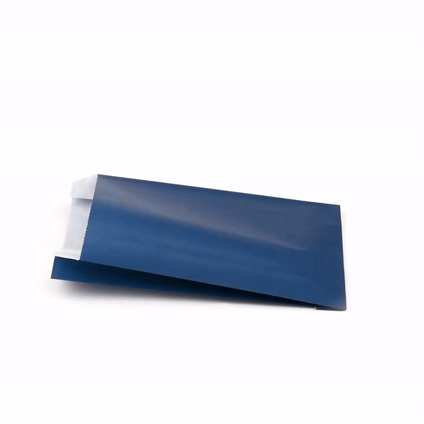 Premium Midnight Blue French Fry & Snack Bags - 4.25