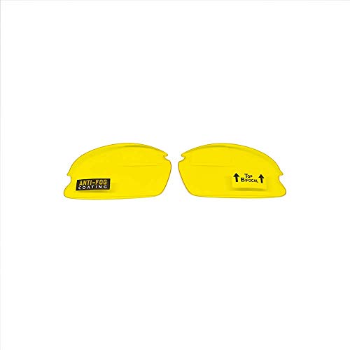 Upper Bifocal Replacement Lenses - Amber