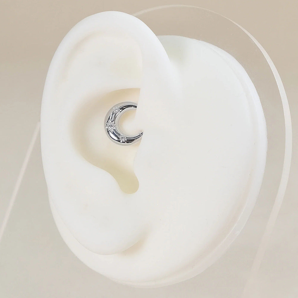 16G Turkish Eye Nose Ring - Hypoallergenic Surgical Steel Septum Hoop Piercing Jewelry for Women & Men | Perfect for Daith, Cartilage, and Nostril Piercings | Trendy Boho Style Body Jewelry