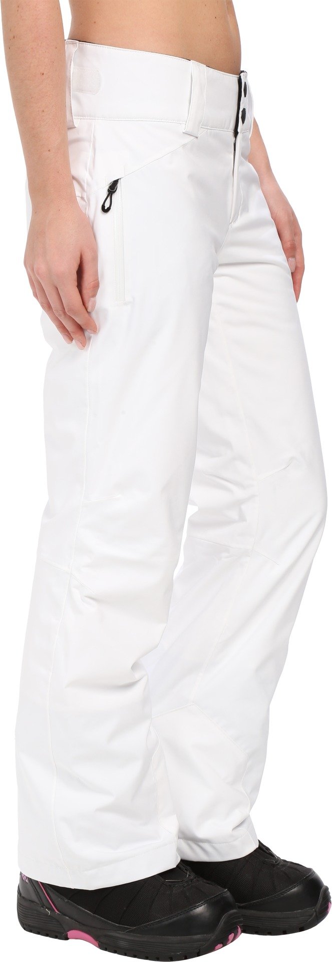 Obermeyer Women's Monterossa Ski Pants - White Size 8 Regular | Waterproof Winter Snow Pants for Skiing & Outdoor Activities