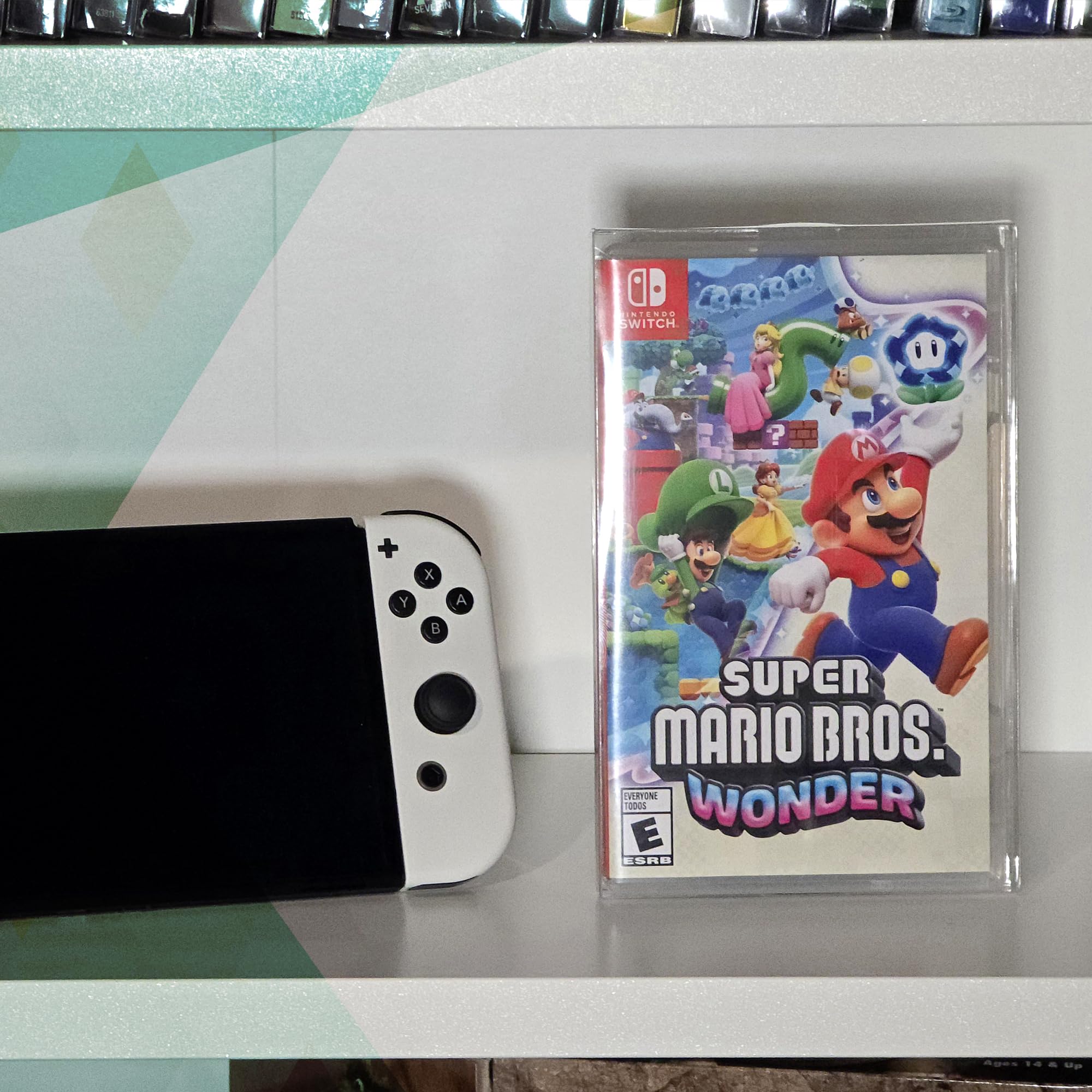 MALKO 10 PACK Clear Plastic Sleeves for Nintendo Switch Game Cases & Steelbooks - Durable Video Game Protector for Display and Storage