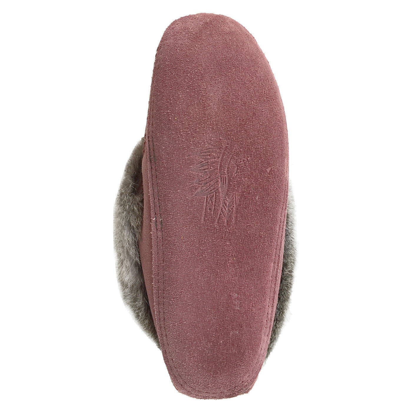 Women's Warm Fleece-Lined Rabbit Fur Suede Moccasins - Cozy Winter House Slippers for Indoor/Outdoor Use