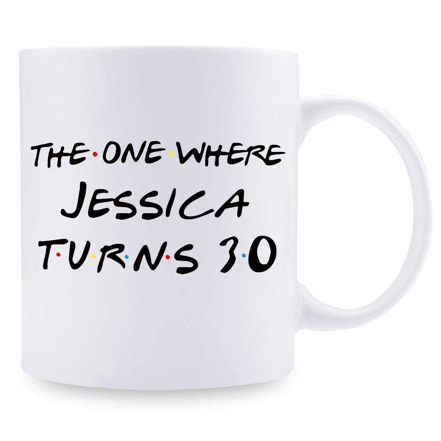 30th Birthday Gifts for Women - 1991 Vintage Coffee Mug for 30 Year Old Women | 11oz Ceramic Cup for Mom, Wife, Sister, Friend & Coworker | Perfect for Office, Home & Birthday Celebrations