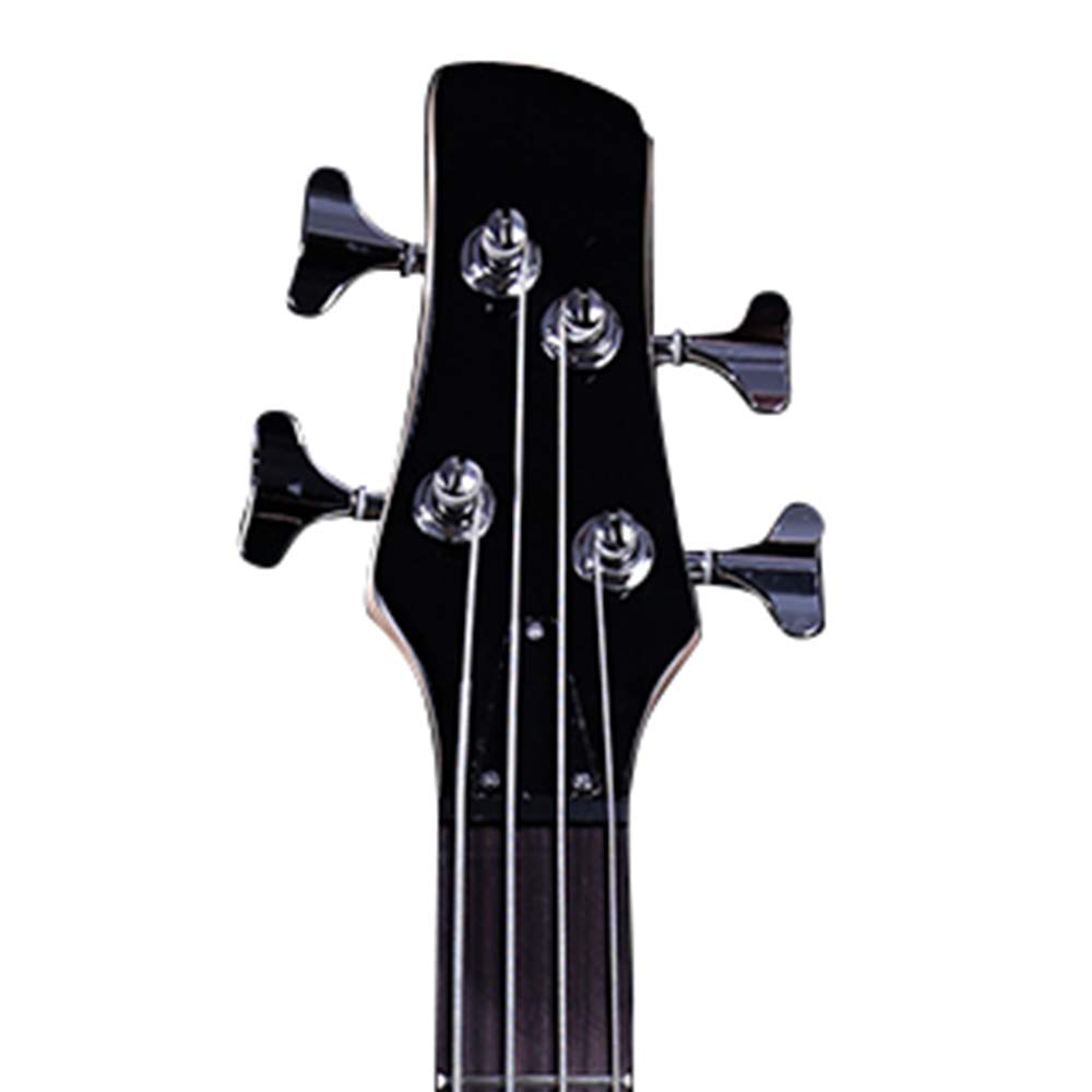 Premium IB Bass Guitar with Power Line & Wrench Tool - Stylish White Finish for Professional Musicians & Live Performances