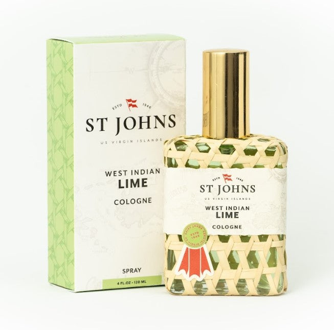St. John's Bay Rum West Indian Lime Aftershave Lotion - 4 oz for Men - Refreshing & Soothing Post-Shave Care - Perfect for Daily Use & Grooming Routine