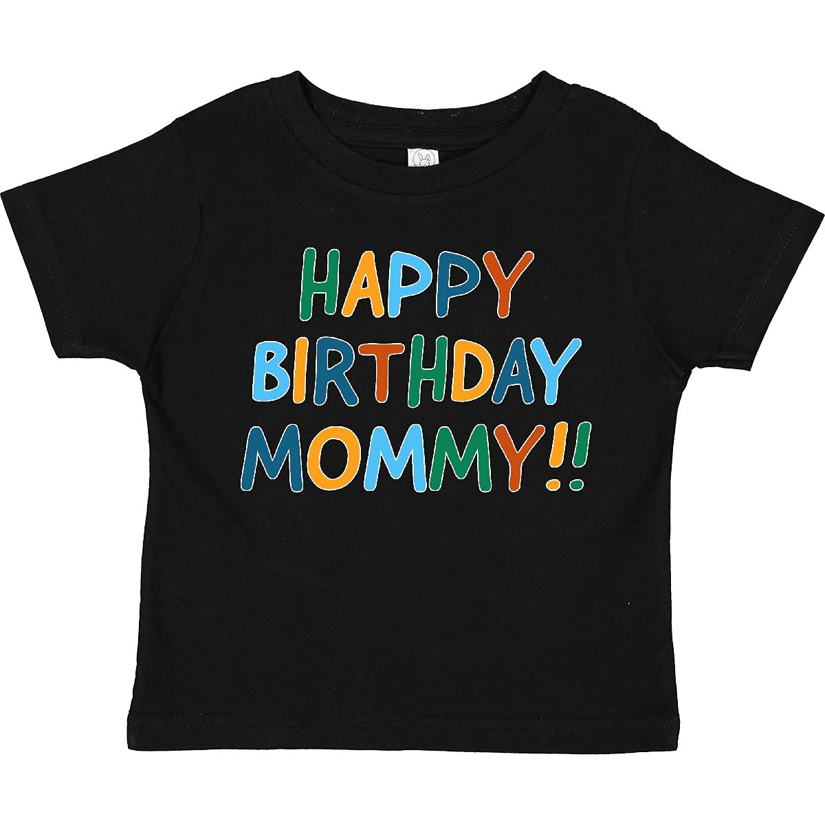 Inktastic Happy Birthday Mommy Toddler T-Shirt - Cute Kids Birthday Outfit for Boys & Girls - Perfect for Birthday Parties, Family Photos & Special Occasions