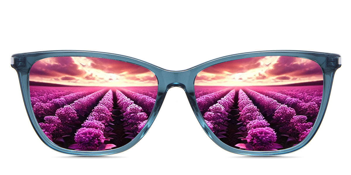 Ophelia Women's Prescription Sunglasses - UV Protection, Polarized Lenses for Driving, Outdoor & Fashion Use
