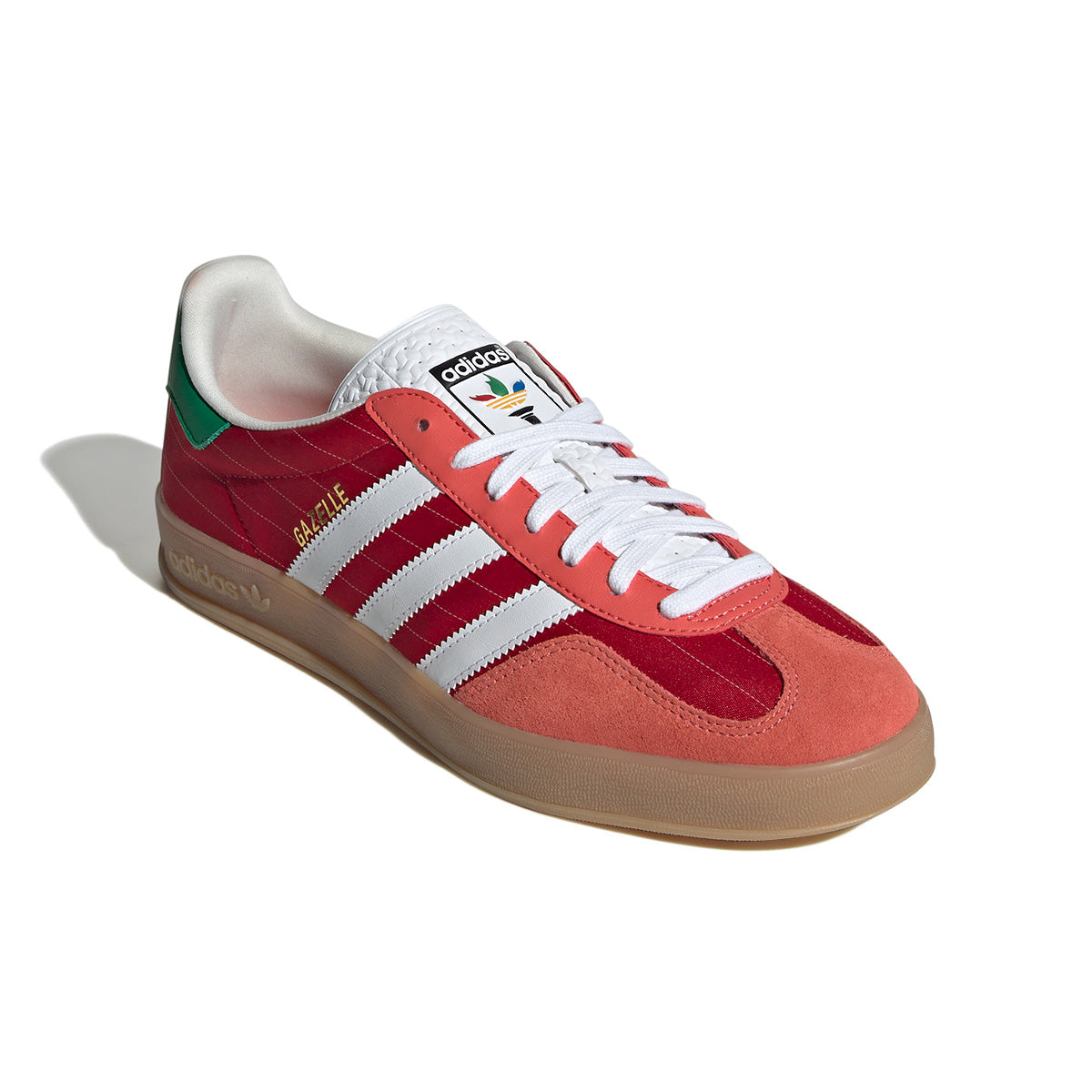 Gazelle Indoor Running Shoes 'Better Scarlet White' - Lightweight & Comfortable for Women's Workout, Gym, and Daily Walking