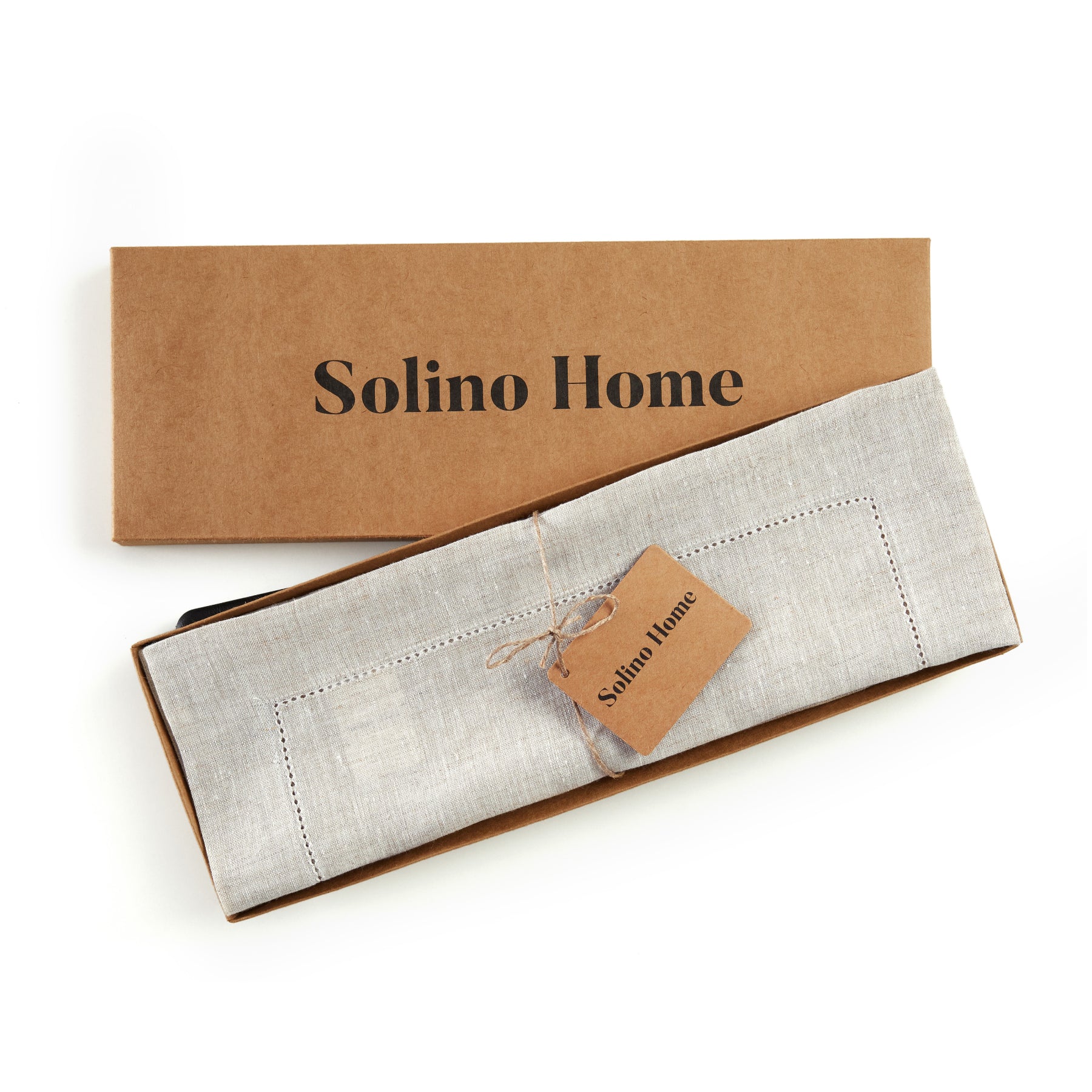 Sonoma Hemstitch Placemats Set of 4 - Premium Cotton Table Mats for Dining - Perfect for Dinner Parties, Holiday Meals & Home Decor