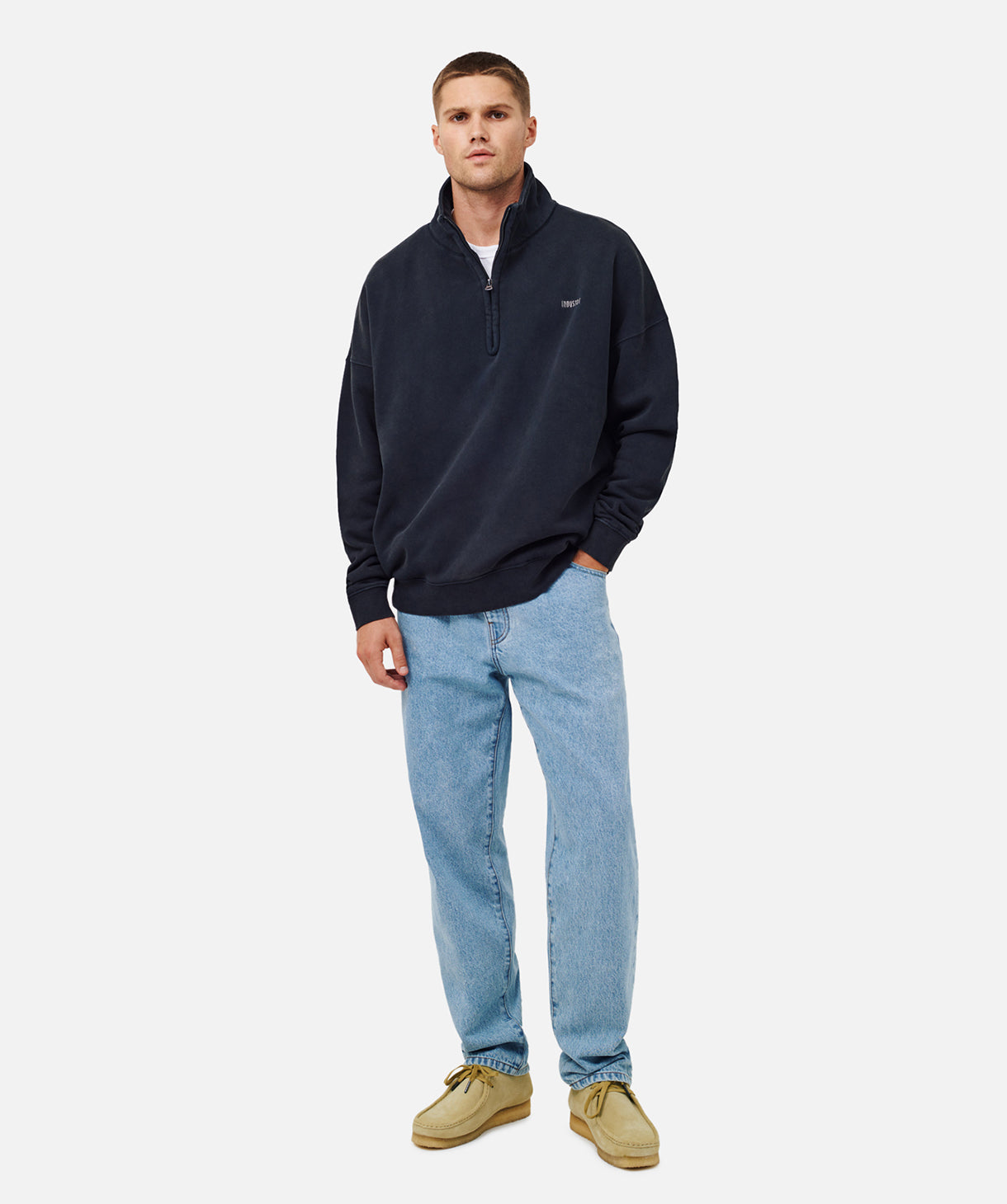 The Washed Del Sur Track Top - OD Black | Stylish & Comfortable Men's Hoodie for Running, Gym & Casual Wear