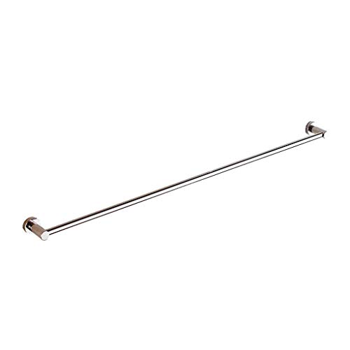 DLPPPA Stainless Steel 304 Wall Mounted Towel Rack - 40cm Perforated Bathroom Towel Holder for Kitchen, Spa & Laundry Room Organization