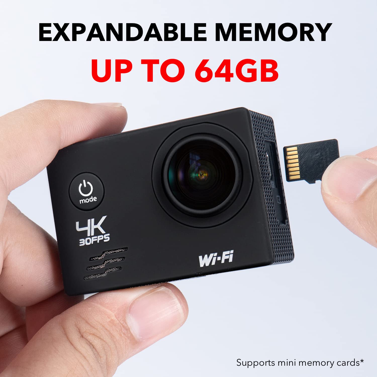 4K Waterproof Action Camera - 12MP SNAPSHOT Hero with 170° Wide Angle Lens | Professional HD Sports Camera for Diving, Skiing & Extreme Sports | Perfect for Underwater Adventures, Vlogging & Outdoor Activities