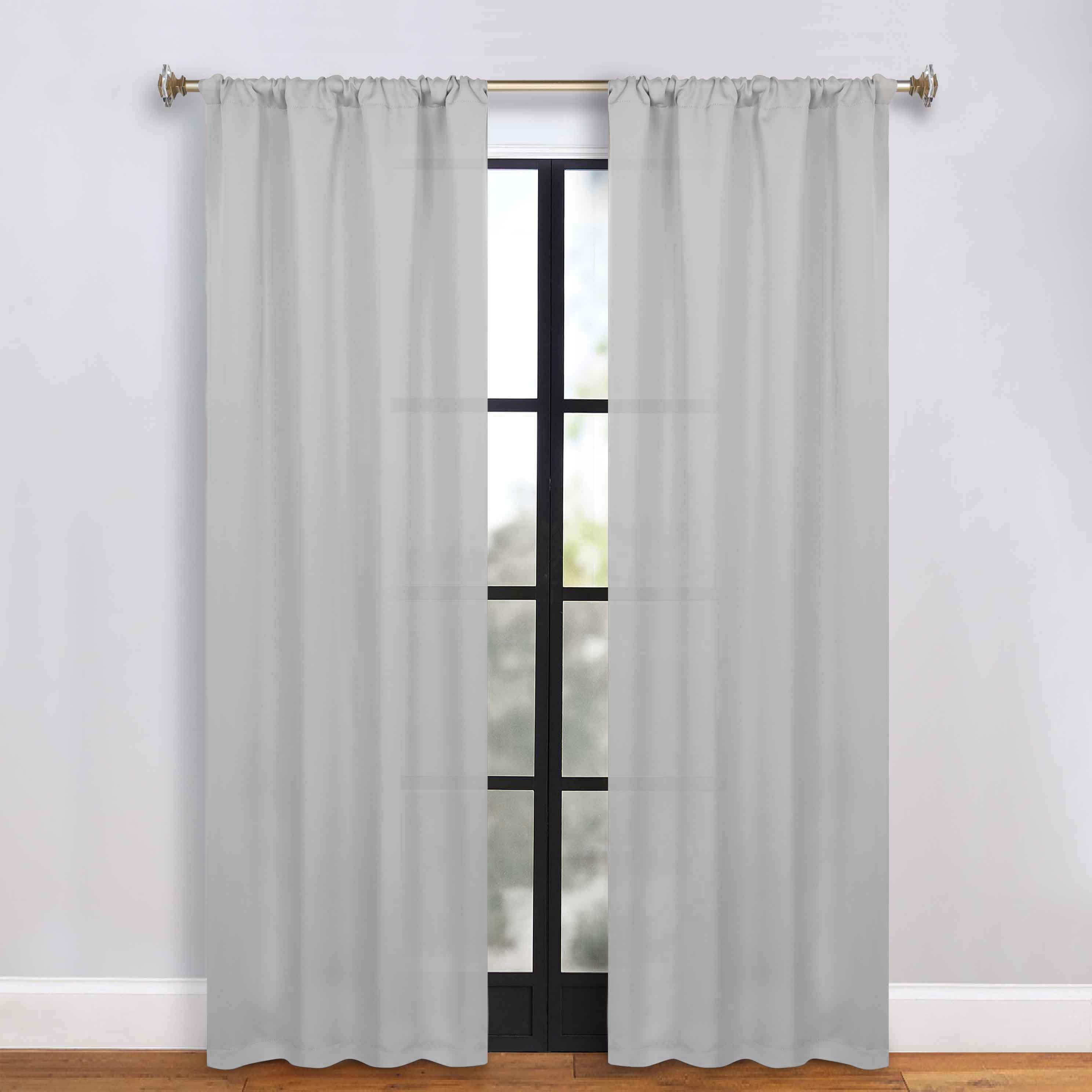 Blackout Curtains for Bedroom - Machine Washable, Thermal Insulated, Noise Reducing - Set of 2 Panels - Perfect for Nursery, Home Theater & Shift Workers (42x84 Inches)