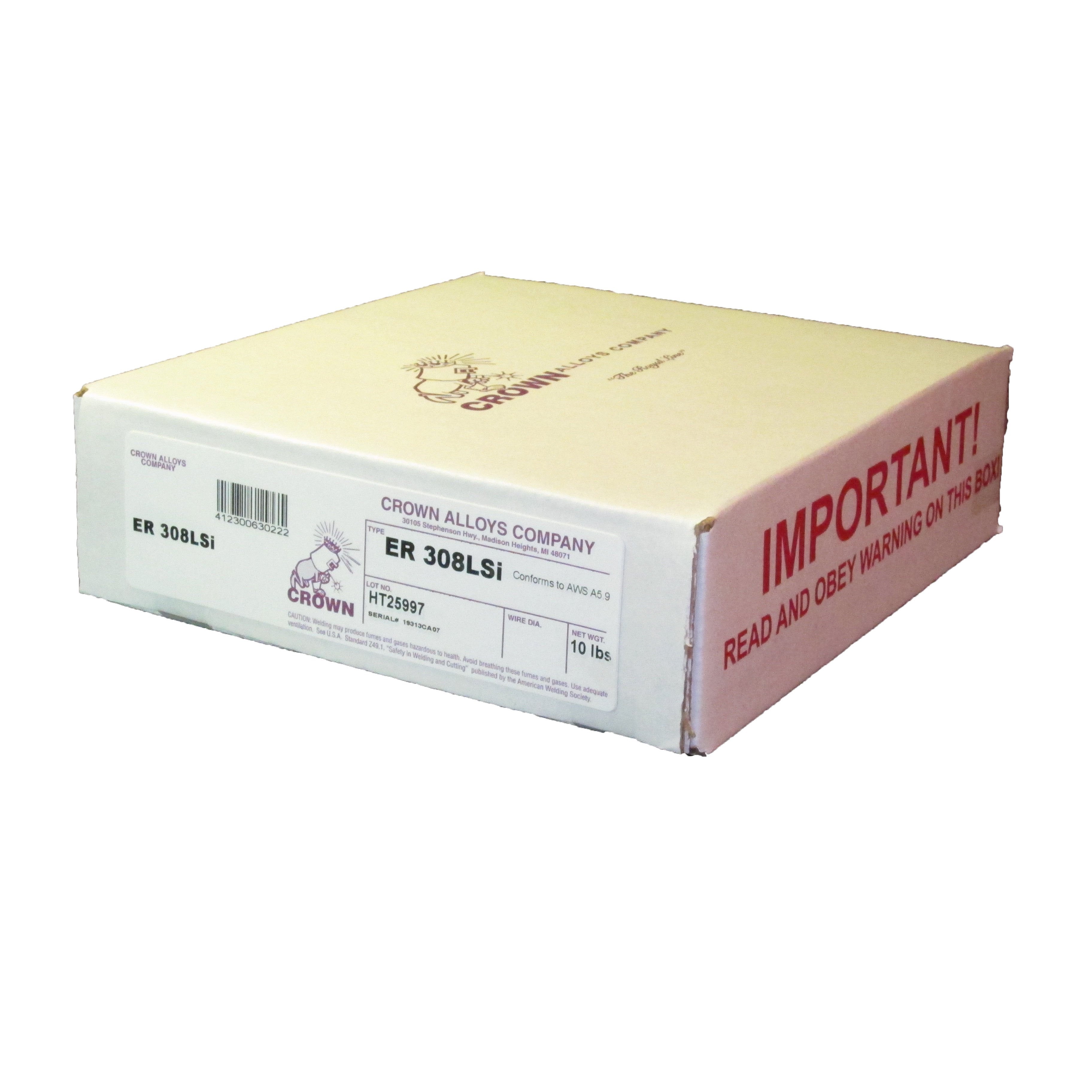 Premium ER 308LSI .045x8 MIG Welding Wire - 11lb Spool (SS308/2ZG) - Ideal for Stainless Steel Fabrication, Automotive Repair & Metalworking Projects