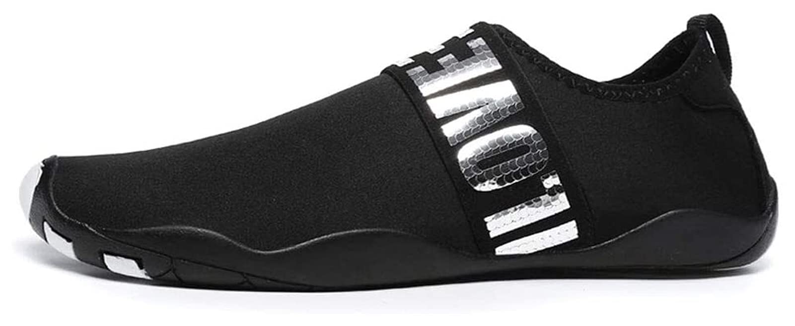 **Men's & Women's Barefoot Water Shoes - Non-Slip Snorkeling, Beach, Diving & Swimming Shoes for Outdoor Activities, Walking, Wading & Treadmill Use**
