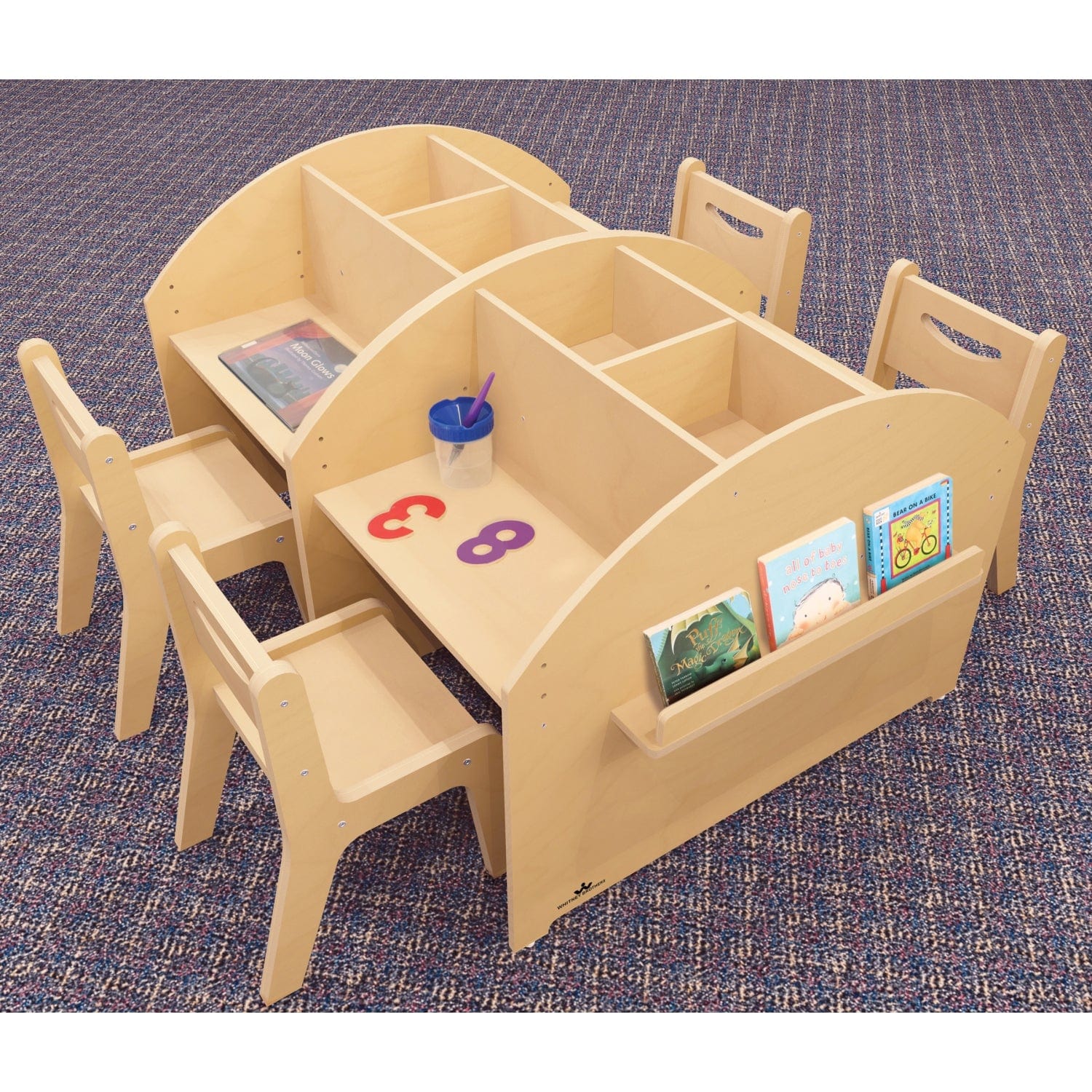 Adjustable Study Desk for Students - Ergonomic Home Office & Library Desk with Height Adjustment - Perfect for Dorm Rooms, Small Spaces & Reading Nooks