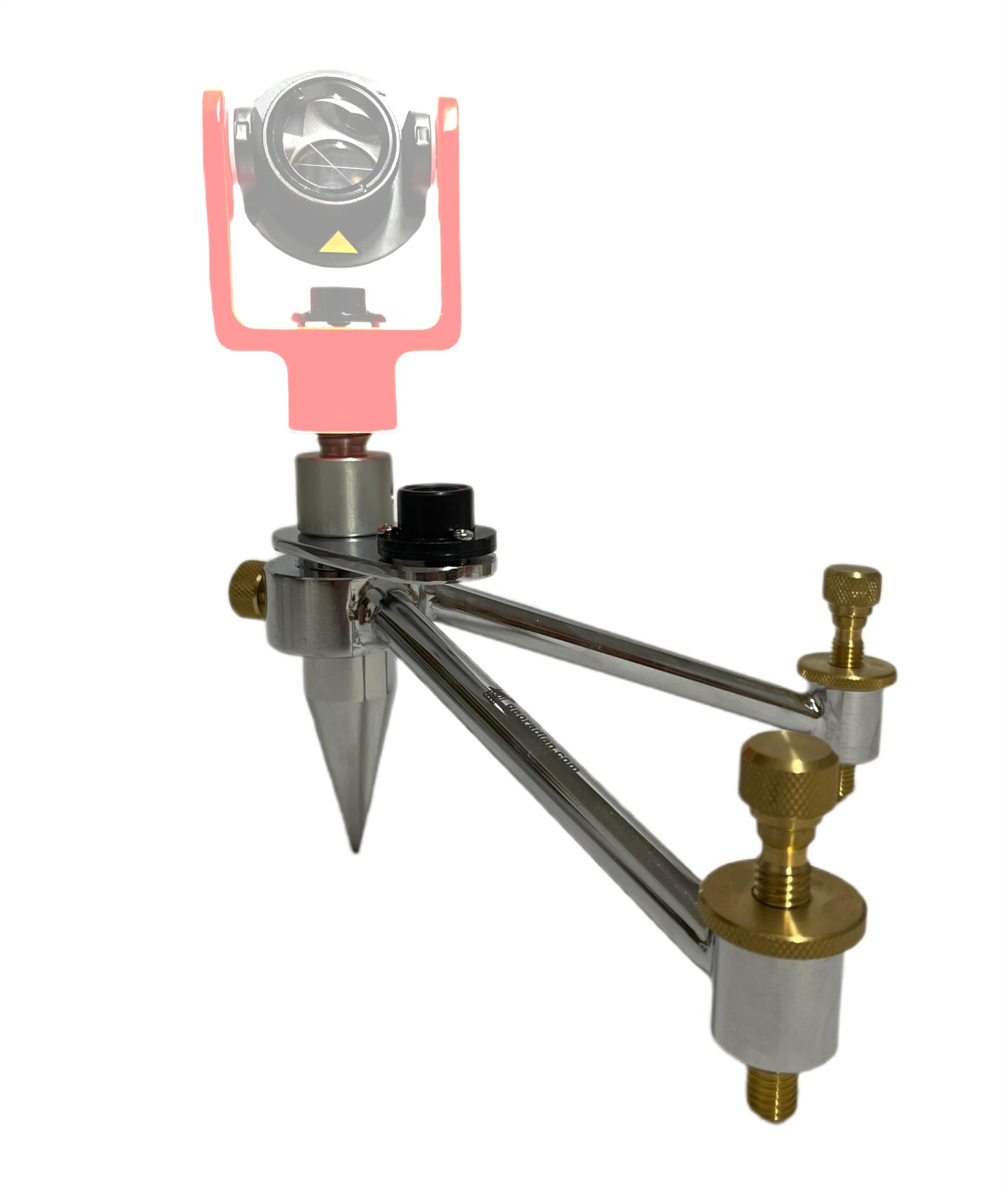 Premium Surveying Tripod for Mini-Prism - Compatible with Total Stations, Monitoring Prisms & Survey Equipment | Ideal for Land Surveying, Construction Layout & Engineering Measurements